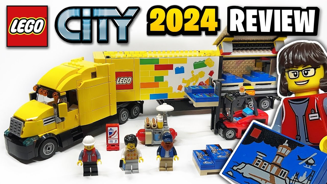 こったん Yellow Delivery Truck 60440 | City | Buy online at the Official