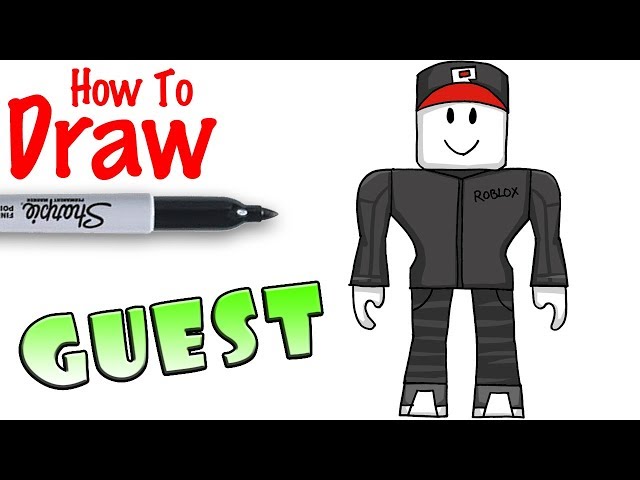 How To Draw The Guest Roblox Youtube - o misterioso guest 666 l roblox guest world youtube