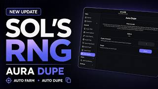 Aura Dupe Sols Rng Script Auto Collect Egg, Auto Farm, Auto Fishing Mobilepc