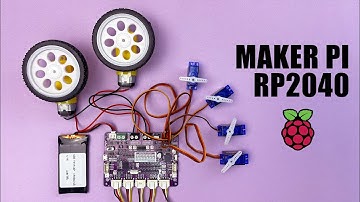 Maker Pi RP2040 : Simplifying Robotics with Raspberry Pi RP2040