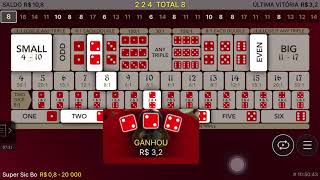 Triplicando Dinheiro No Sic Bo Tripling Money In Sic Bo