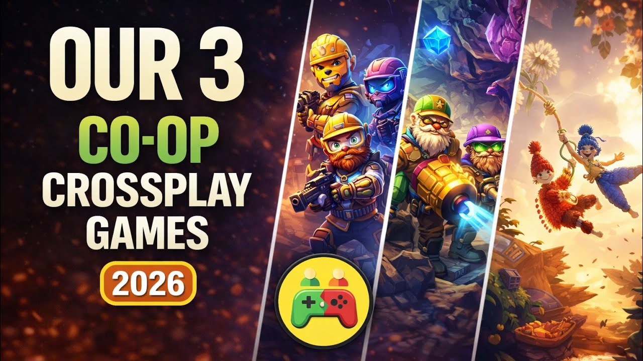 Top 3 Co Op Cross Platform Games You Can Play In 2026 Crossplay PS5 