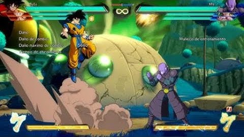 DRAGON BALL FighterZ block strings goku base