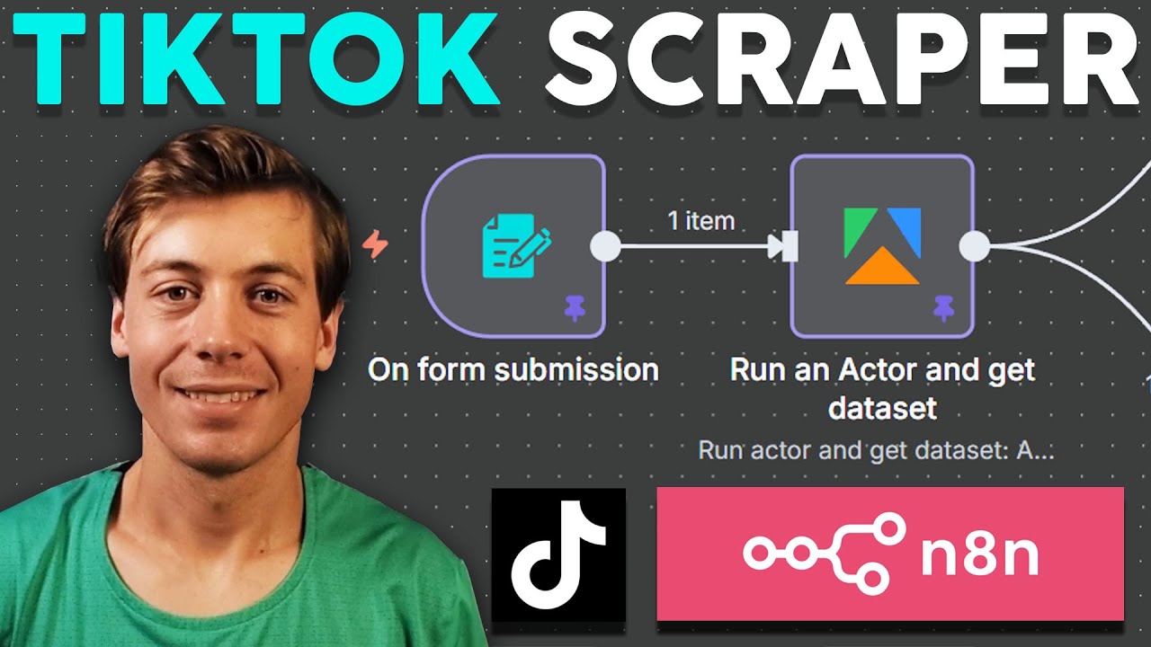 How to Scrape TikTok Profiles & Posts in n8n with Apify