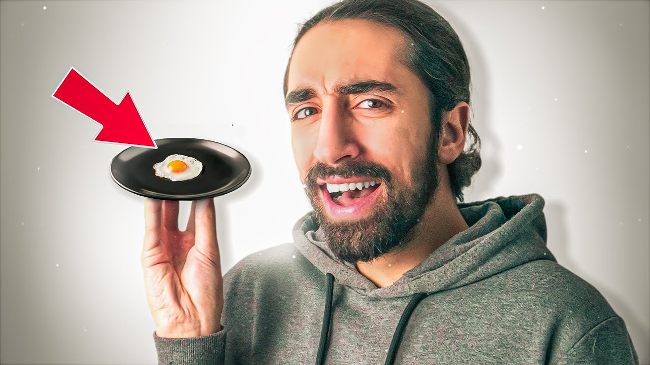 کوچک ترین نیمرو دنیا رو پختیم 🍳 - YouTube
