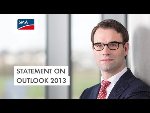 SMA Ausblick: Mittelfristig gute Perspektiven // SMA Outlook: Good perspectives in the mid-term