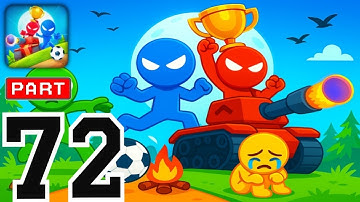 Stickman Party - Gameplay Walkthrough Part 72 - Tournament mode (iOS, Android)