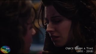 Soft Gentle Lesbian Kiss from 4 TV Series screenshot 2