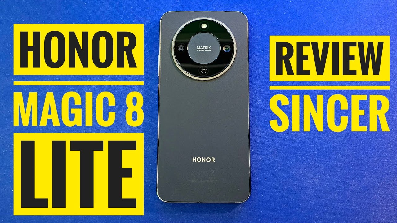 Honor Magic 8 Lite Review Sincer | Lucruri BUNE și RELE