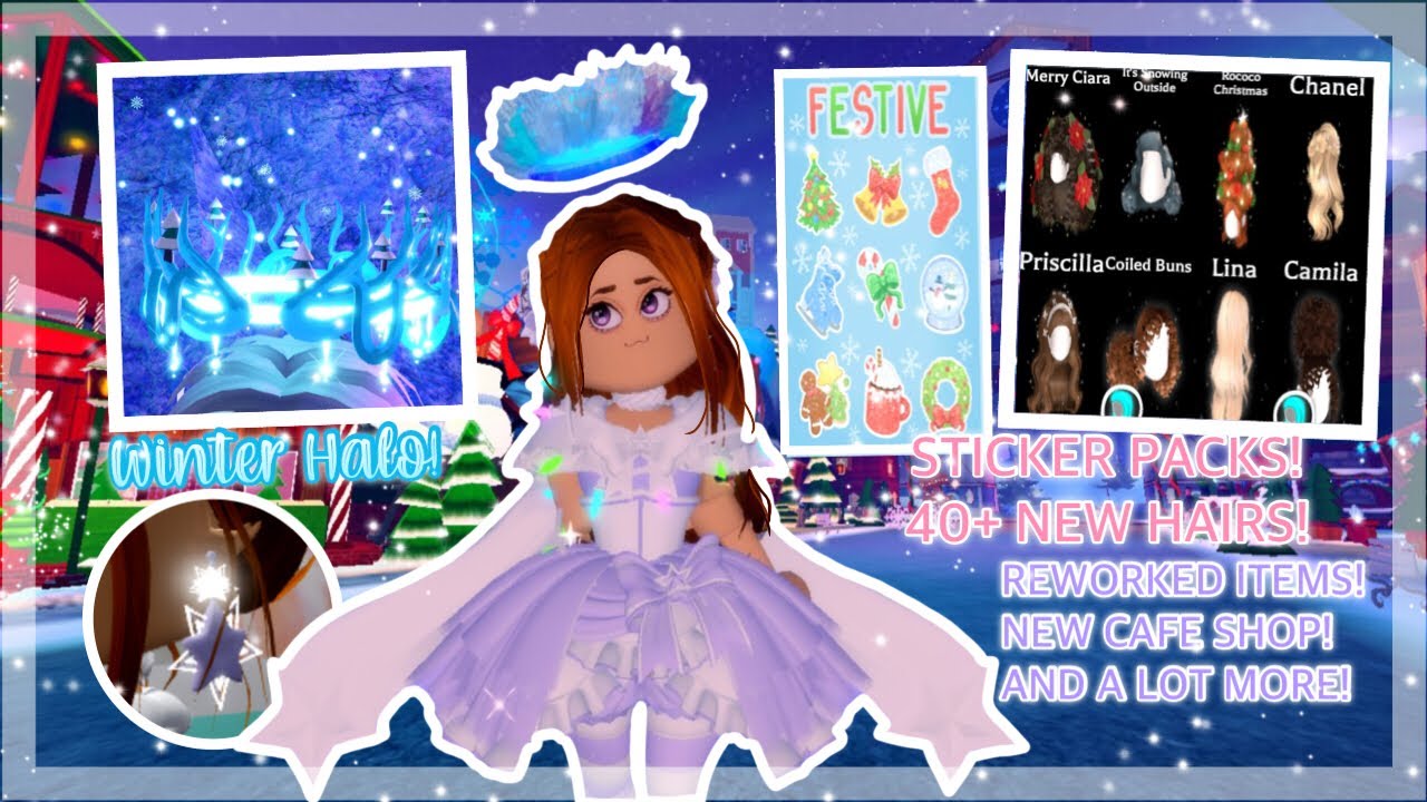 NEW GIFTING EVENT 🎁 Winter Halo 2020! ☃️ Christmas Town! New SET Soon! +MORE😱 | Royale High Update