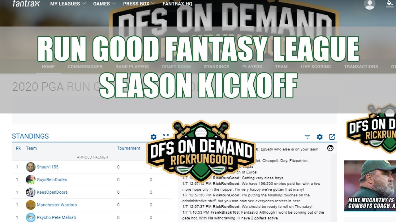 Run Good Fantasy Golf League Season Kickoff YouTube run-good-fantasy-golf-league-season-kickoff-youtube