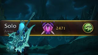 Unholy DK is INSANE in Solo Shuffle!!! (#1 ACHIEVED)