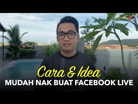 Cara & Idea mudah nak buat Facebook Live | SarapanMindaMomentum
