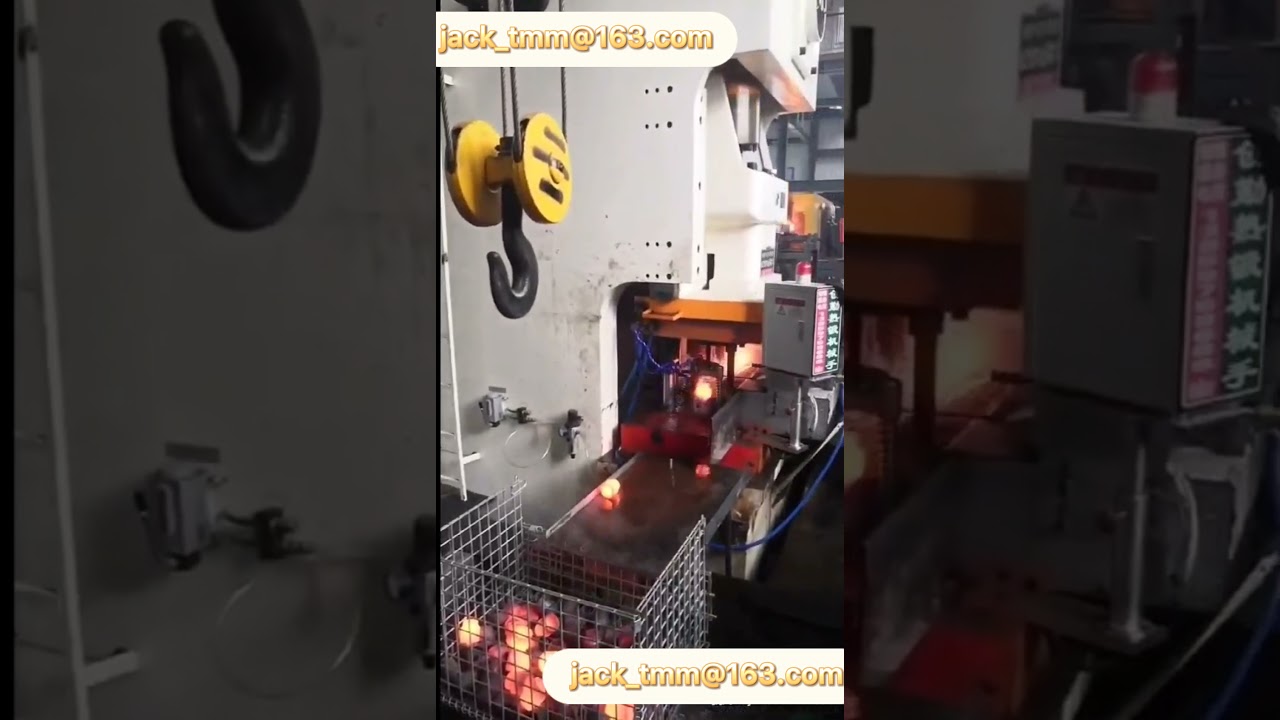 Socket wrench hot forging production equipment line # ...