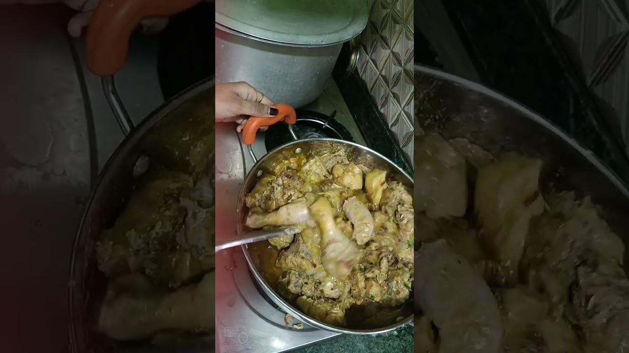 chicken dum biryani दम बिरयानी। very tasty 😋 biryani chicken biryani