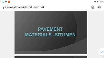 Highway Engineering module 4 pavement materials part 1