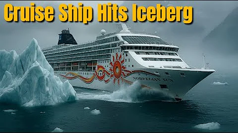 CRUISE SHIP HITS ICEBERG in Alaska Fog | Norwegian Sun's Terrifying Collision