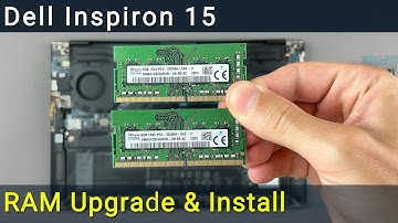 Dell Inspiron 15 - 5547, 5545, 5548 RAM Upgrade and Installation Guide