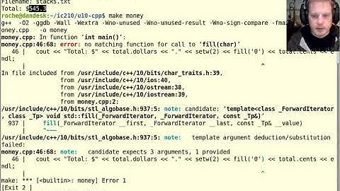 IC210 Unit 10: iostream and fstream