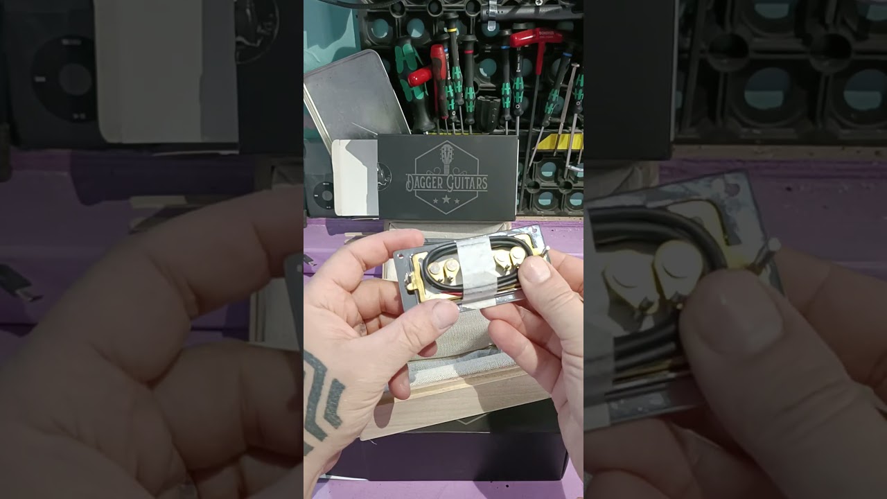 Dynasonic electric guitar pickup from Dagger Guitars