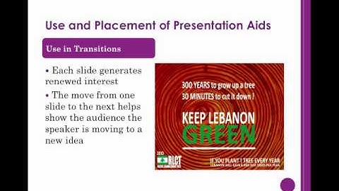 An Introduction to Visual Aids Part 2