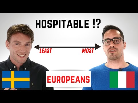 LEAST to MOST Hospitable Western European Country? I RANK ME