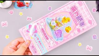 Cute 3D Embossed Stackable Sticker | Little Duck | ASMR + Soft Music | AnMy LittleWorld screenshot 5