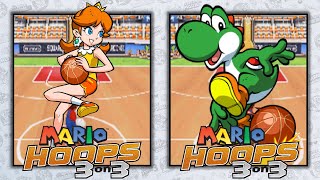 Mario Hoops 3 On 3 - Princess Daisy & Yoshi Voice Clips