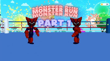 Monster Run Part 1, #gameplay #newlevel #walkthrough#rider#mobil#mobilgame #ios #androidgames