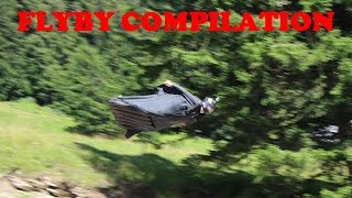 The Crack, Walenstadt Wingsuit flyby compilation