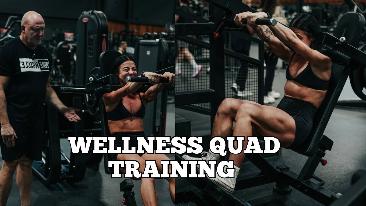 Wellness Quad Day With Charlotte Sofia  | Smart Training = Insane Legs