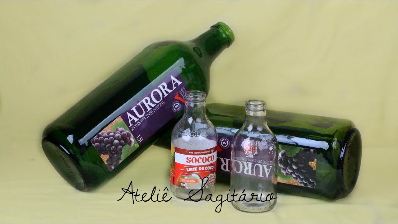 5 Ideias diferentes com garrafas