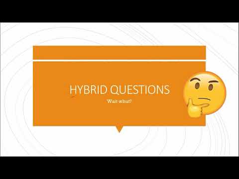 SBQ Skills Clinic: Introduction to hybrid questions