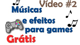 Música e sons para vídeo games - Licenças de música isenta de direitos  autorais