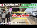 【海外の反応】新幹線高速通過に思わずOh my God! 初見の外国人観光客が度肝を抜かれる🚅😳