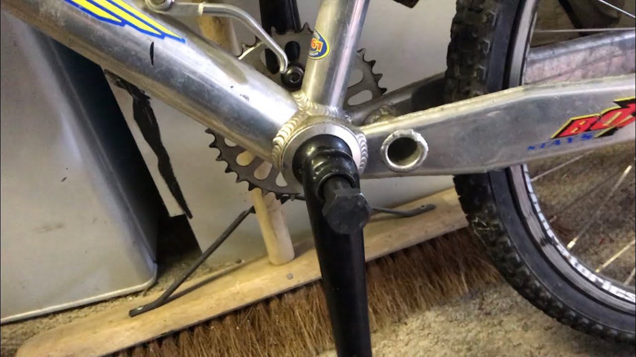 How To Remove A Crankset Profile Bmx