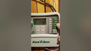 Rainbird SST 600in turn off 2ND TIME per day