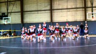 Madison Meadows Middle cheer competition 2012