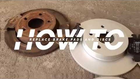 How to replace rear brake pads and discs - Ford Focus III