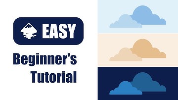 EASY Cloud Illustration Tutorial (plus how to make variations of it) | Inkscape Tutorial