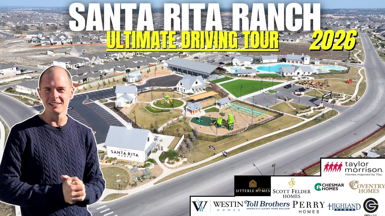 THIS is the BEST Community in Austin?? Santa Rita Ranch Ultimate Tour ...