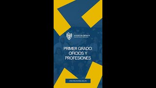 Primer grado - Oficios y Profesiones Primer grado - Oficios y Profesiones