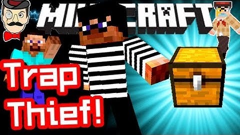 Minecraft STEAL from Trapped Chests!