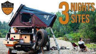 3 Nights, 3 Sites  Maine Overlanding