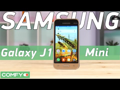 Galaxy J1 Mini - маленький смартфон от Samsung, большая между прочим редкость - Видео демонстрация