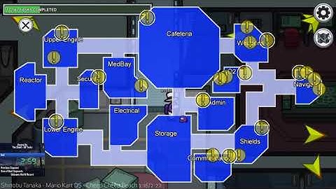 Among Us - The Skeld All Tasks Speedrun - 7:07.39