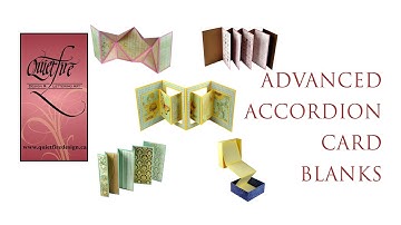 Make the Advanced Accordion Card Blanks