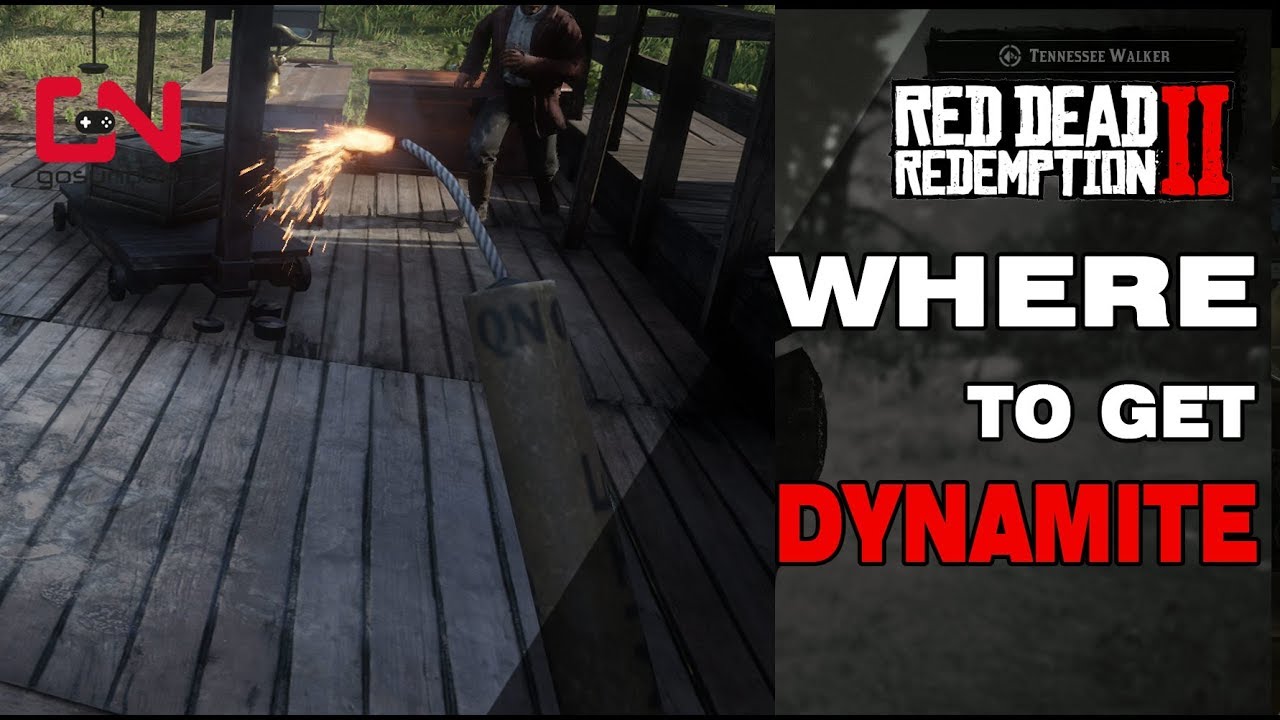 red dead redemption 2 where to buy dynamite