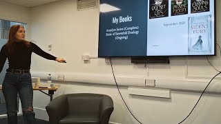 RA Sandpiper romantic fantasy author talk at Redditch Library