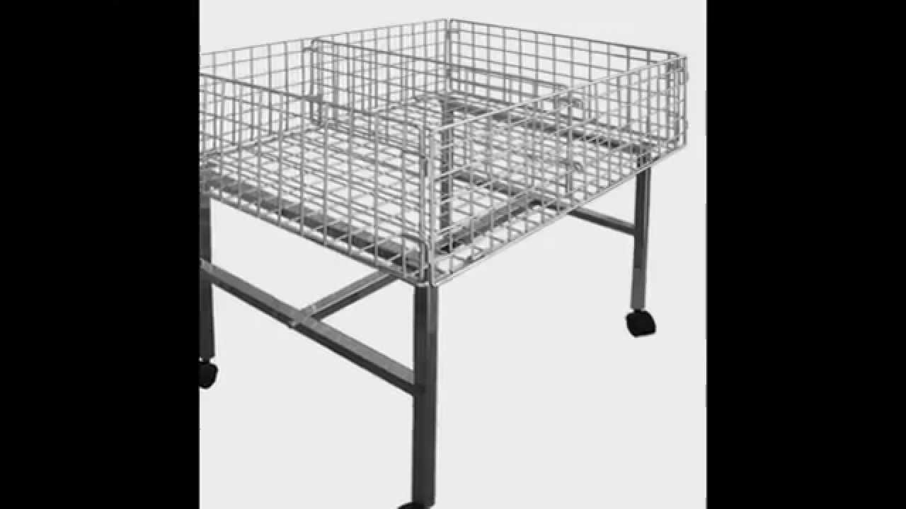 Wire baskets stands